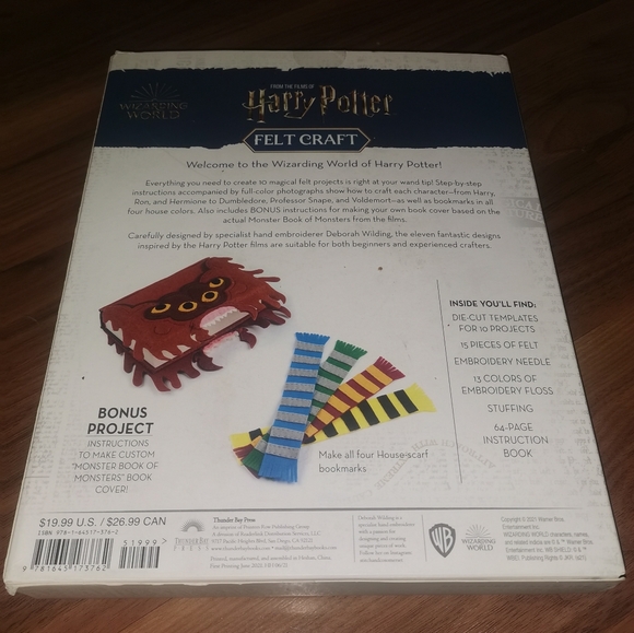Harry Potter Felt Craft Kit - Picture 2 of 3